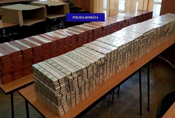 Hatalmas mennyiségű dohányárura bukkantak a nagyváradi rendőrök