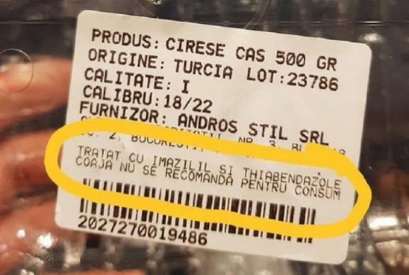 FRISSÍTVE - Mérgező héjú cseresznyét forgalmaznak Romániában