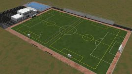 UEFA-konform új sportpályát építtet Margittán a fejlesztési minisztérium