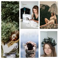 A székelyföldi divattervező, aki diófalevéllel és növényekkel festi a ruhát – már a Glamour is felfigyelt kollekcióira