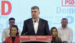 Marcel Ciolacu Marosvásárhelyen: „Romániában soha nem lesz Székelyföld”