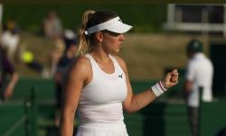 Wimbledon: Gálfi Dalma sima győzelemmel kezdett, a magyarok közül csak ő jutott tovább