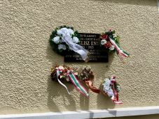 Emléktáblát avattak Dánielisz Endre emlékére Nagyszalontán