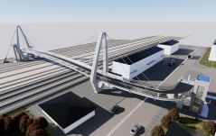 Gyalogos és kerékpáros vasúti átkelő építésére pályázik Csíkszereda