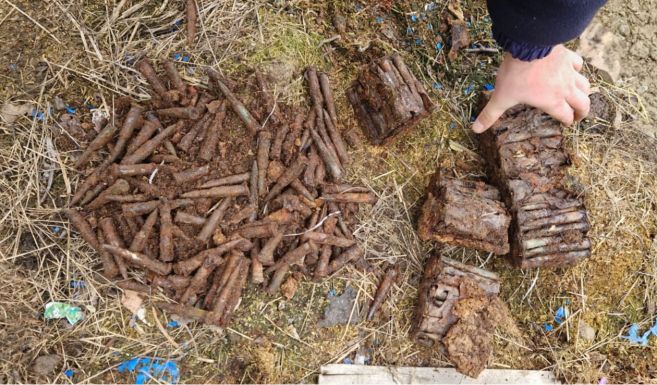 Hargita megye: közel 450 darab töltényt találtak egy építkezésen