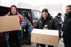 Székelyföldön jótékonykodott a Budapest Honvéd