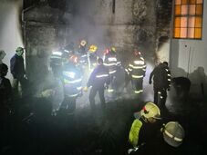 Tűzeset Hargita megyében: a templomba is belekapott a tűz