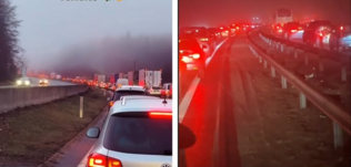 Tízezrek érkeznek haza karácsonyra: káosz a magyarországi és ausztriai autópályákon (VIDEÓ)