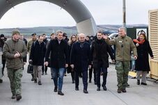 Az aranyosgyéresi légi támaszpontra látogatott a román és a holland kormányfő