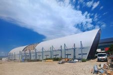 Körbejártuk a Kézdivásárhelyen épülő uszodát