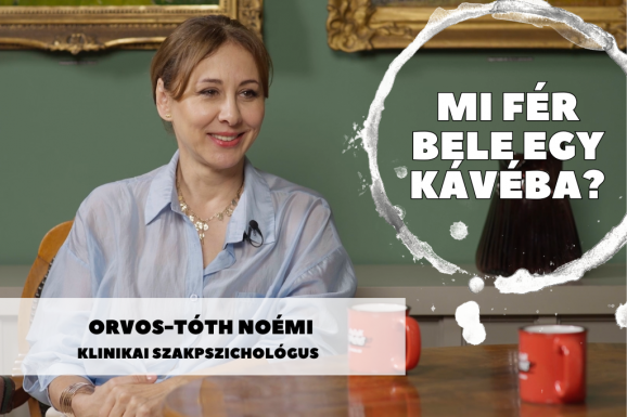 Mi fér bele egy kávéba? Orvos-Tóth Noémi klinikai szakpszichológussal beszélgetünk szombaton 11 órától a Maszol YouTube-csatornáján