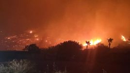 Két halálos áldozata van a Cipruson pusztító tűznek (VIDEÓ)