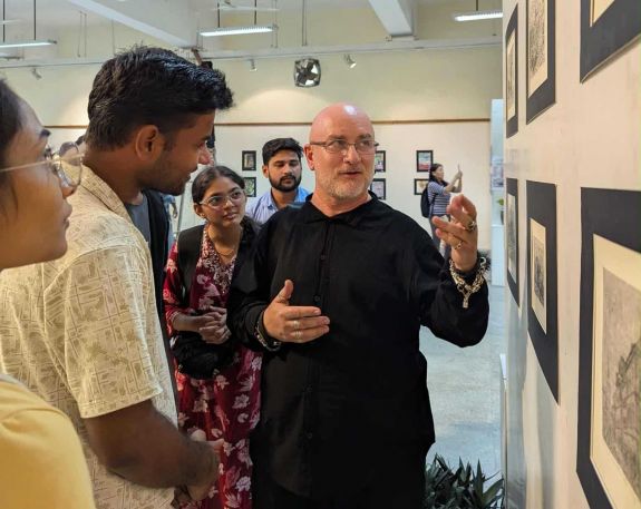 Indiában aratott sikert a nagyenyedi Inter-Art