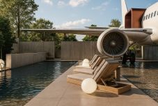 Repülőgépben kialakított szálloda nyílik Székelyföld közelében