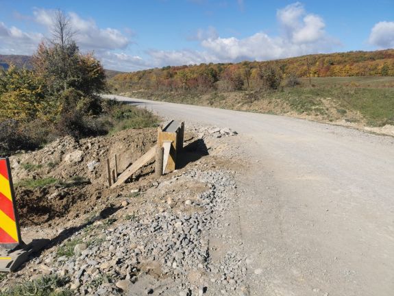Hargita megye: újabb útszakasz felújítása kezdődhet jövő héten