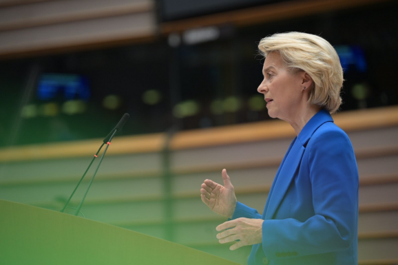 Románia légterének megsértéséről is szólt Ursula von der Leyen