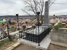 Felújították Szikszai Lajos alispán síremlékét Zilahon