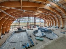 Egy hónap múlva leáll a kézdivásárhelyi uszoda építése