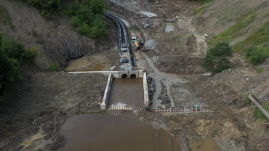 Késik a Korond-patak végleges elterelése – Van terv, de nincs engedély