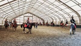 Vándor Akadémia: huszárok gyakorlatoztak Kurtapatakon (VIDEÓ)