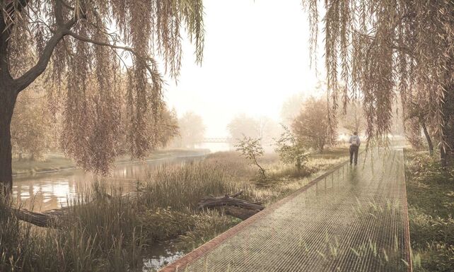 Nemzetközi pályázat: Marosvásárhely szerves részévé válik a Maros folyó