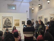 A nagyenyedi Balog István képzőművész Picasso és Chagall mellett állít ki Új-Delhiben