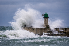 Ciklon miatt több helyen kiöntött a tenger Horvátországban