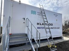 Beüzemelhetik a harmadik sótalanító berendezést Maros megyében – Átadták a küküllőszéplaki vízüzemet (VIDEÓ)