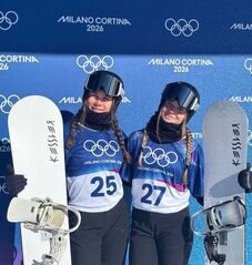 FRISSÍTVE: Téli olimpia – Elkezdték szereplésüket a székelyföldi snowboardos lányok (VIDEÓ)