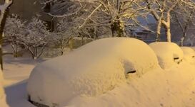 Tombol az ítéletidő: A rendkívüli havazás megbénította a közlekedést (VIDEÓ)