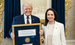 Trump szép gesztusnak nevezte, hogy María Corina Machado neki adta a Nobel-békédíját