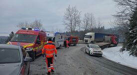 Három autó ütközött össze a 13A jelzésű országúton, Csíkszereda közelében