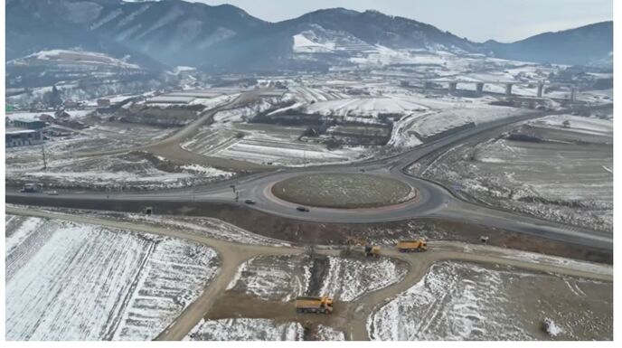 Erdélyben épül az ország legnagyobb közúti csomópontja