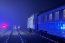 Tűz ütött ki egy 200 utast szállító vonaton