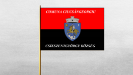 Hivatalos Csíkszentgyörgy zászlaja