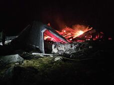 Teljesen leégett egy menedékház a Retyezátban (VIDEÓ)