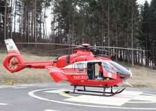 Eddig száz életet mentettek meg: mérföldkőhöz érkezett a csíkszeredai kórház helikopterleszállója