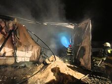 Leégett egy fűrészüzem Szentegyházán