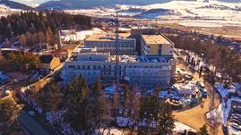 Jól haladnak a kivitelezők a csíkszeredai kórház új sürgősségi részlegének építésével (VIDEÓ)