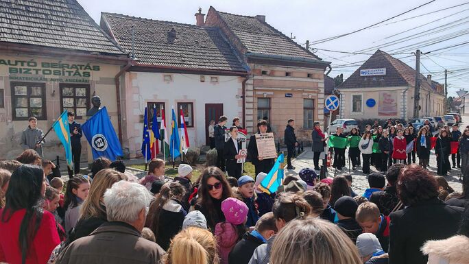 Szabadság, egység, emlékezés – Így ünnepelt március 15-én Kézdivásárhely