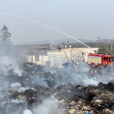 Véget ért az oltás Marosludason: három napig égett a szemét