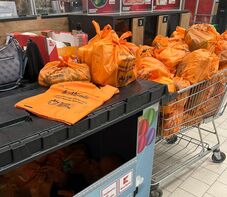 Öt tonnányi élelmiszeradományt gyűjtöttek Székelyföldön három nap alatt