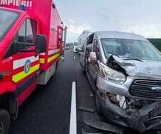 Láncbaleset: négyen sérültek meg az A1-es autópályán történt balesetben
