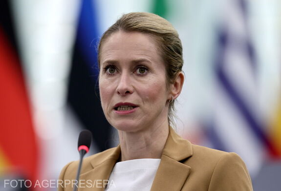 Kaja Kallas: az EU-tagállamok „igen közel vannak” a 21. szankciós csomag elfogadásához