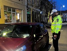 Razzia Gyergyószéken: ittas sofőröket szűrtek ki, több tízezer lejnyi bírságot szabtak ki