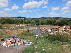 Hetvenezer lejre bírságoltak egy céget illegális hulladéklerakás miatt Marosvásárhelyen