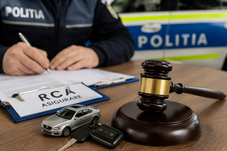 Biztosítási csalással vádolnak egy volt marosvásárhelyi közlekedési rendőrt 