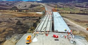 Jól halad az észak-erdélyi autópálya viaduktjainak az építése