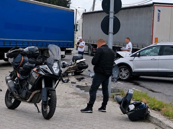 Motoros sérült meg egy csíkszeredai balesetben