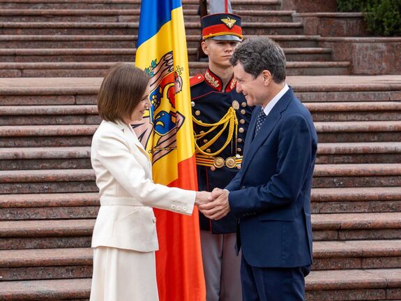 Maia Sanduval tárgyalt Nicușor Dan